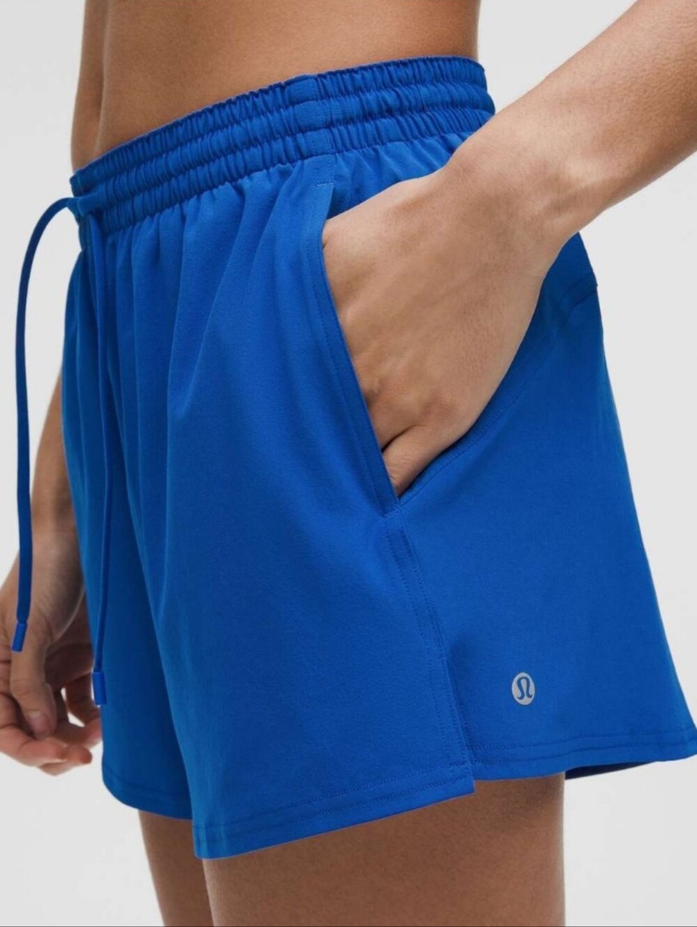 Lululemon Pace Rival High Rise Short 3" Size 0 Galactic Cobalt Blue Running